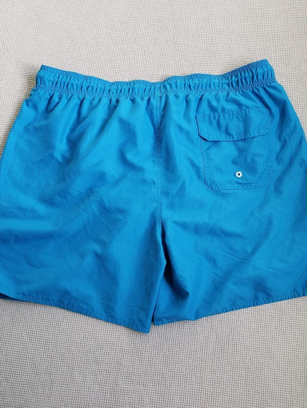 St. John's Bay Men's  Bright Blue Swim Trunks with‎ Drawstring XXL